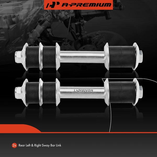Sway Bar Link, Rear Side, A-Premium APCA6817