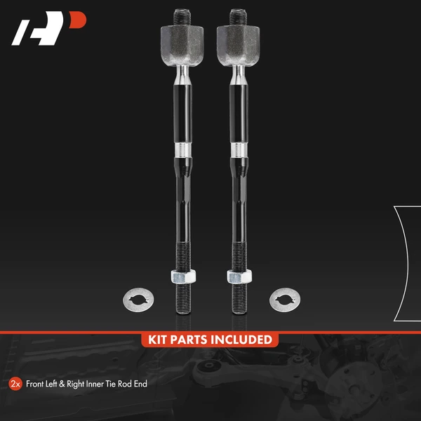 2 Pcs Front Inner Tie Rod End Kit for Mazda CX-3 2016-2021