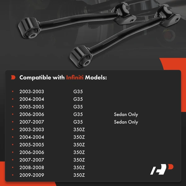 2-Pc Lateral Arm, Rear Driver & Passenger Lower Forward A-Premium APCA6830