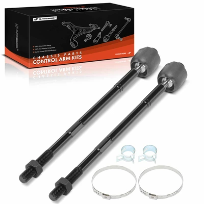 2 Pcs Front Driver & Passenger Inner Tie Rod Ends