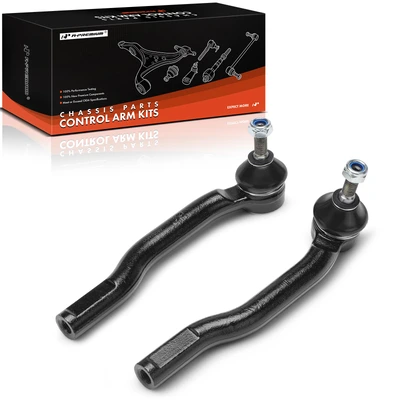 2 Pcs Front Outer Tie Rod End with Ball Joint