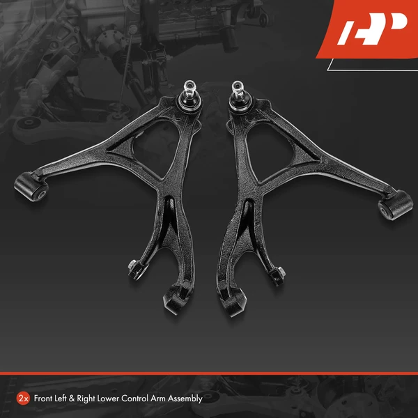 2-Pc Control Arm and Ball Joint Kit, Front Lower with Ball Joint A-Premium APCA4763