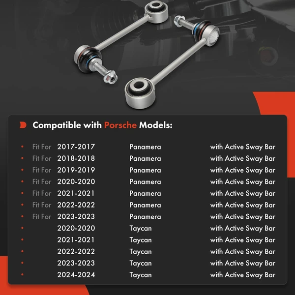 Sway Bar Link Rear Driver & Passenger A-Premium APCA7628