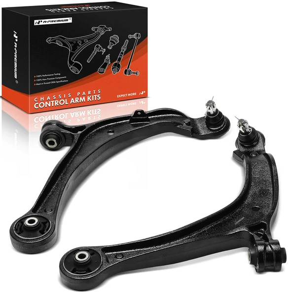 2-Pc Control Arm and Ball Joint Kit, Front Driver & Passenger Lower with Ball Joint A-Premium APCA8244
