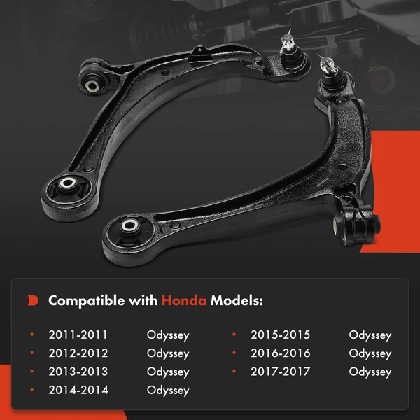 2-Pc Control Arm and Ball Joint Kit, Front Driver & Passenger Lower with Ball Joint A-Premium APCA8244