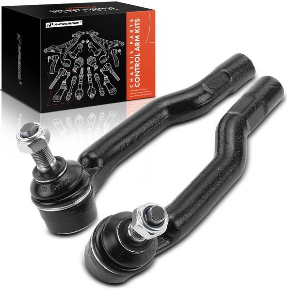 2 Pcs Outer Tie Rod End for Chevrolet Tracker 1999-2004 Suzuki Vitara