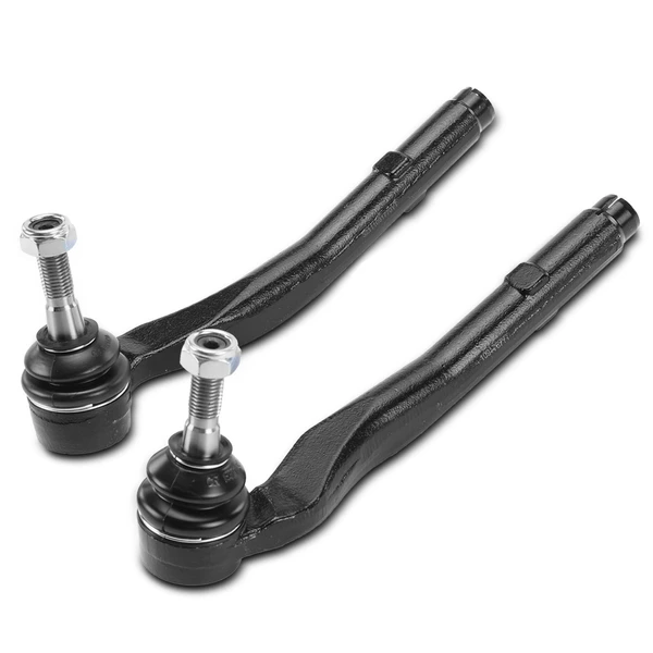 2 Pcs Left & Right Outer Tie Rod End for BMW E39 E60 525i 530i 01-03 528i 97-00
