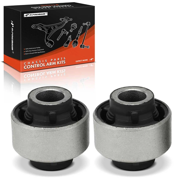2-Pc Control Arm Bushing, Front Lower Rearward A-Premium APCA9942