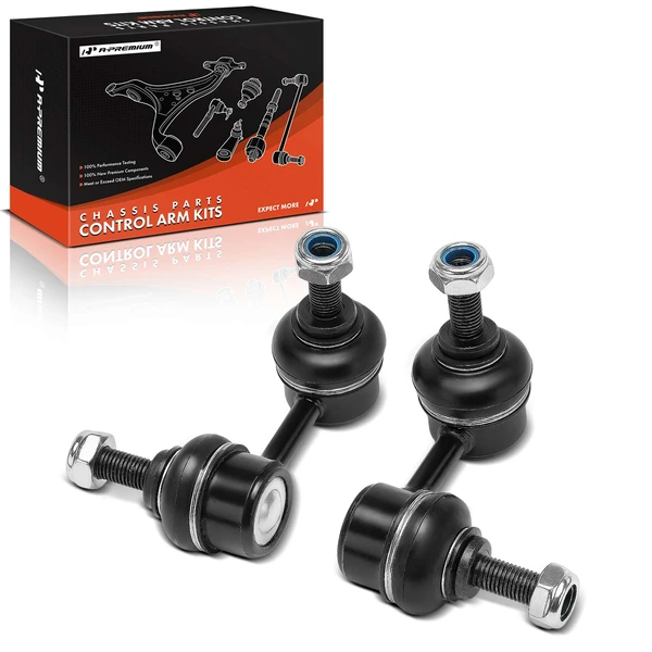 2003-2015 Mitsubishi Lancer Stabilizer Sway Bar Link Front Driver & Passenger A-Premium APCA8234