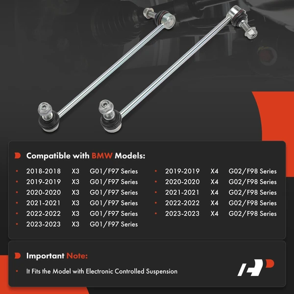 Sway Bar Link Front Side A-Premium APCA7626