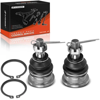 2 Pcs Front Lower Suspension Ball Joint