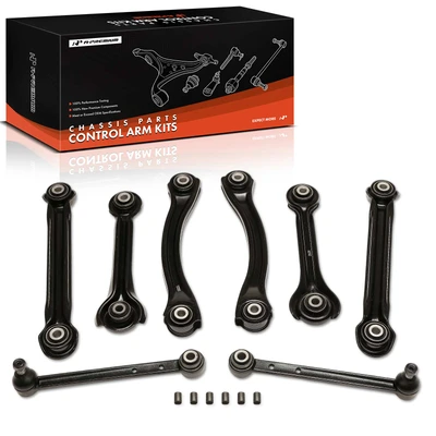 8 Pcs Rear Control Arm Lateral Arm