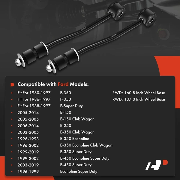 Sway Bar Link Rear Driver & Passenger A-Premium APCA8258