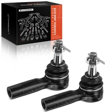 2 Pcs Outer Steering Tie Rod End