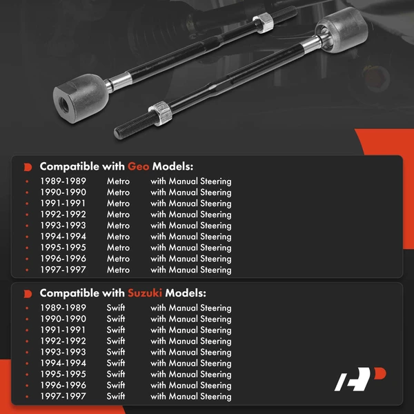Tie Rod End Front Inner A-Premium APCA7975