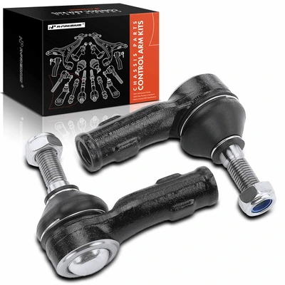 2 Pcs Outer Tie Rod End