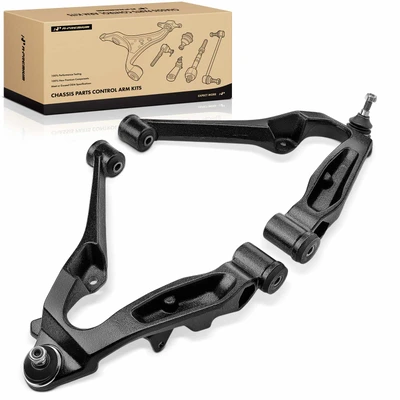 2 Pcs Front Lower Control Arm & Ball Joint Assembly