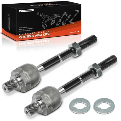 2 Pcs Front Inner Tie Rod End