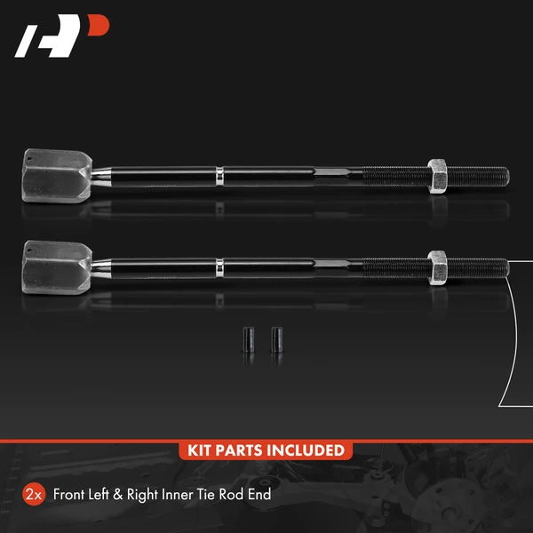 2 Pcs Front Inner Steering Tie Rod End for Ford Mustang 1994-2004 Lincoln