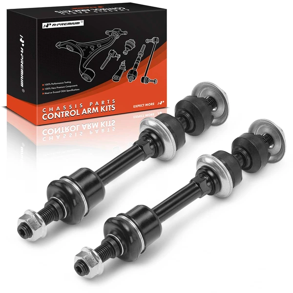 2-Pc Stabilizer Bar Link, Front Driver & Passenger A-Premium APCA8253