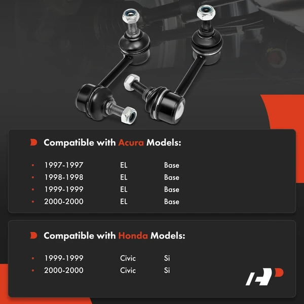 Sway Bar Link Rear Driver & Passenger A-Premium APCA7630