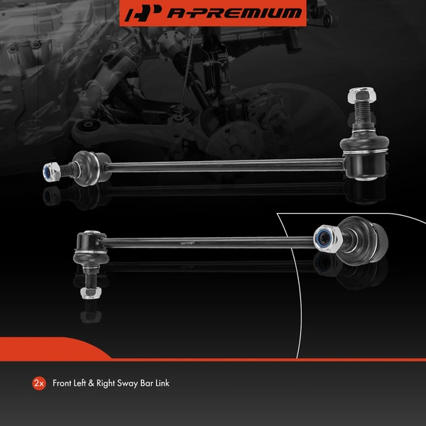 Sway Bar Link, Front Side, A-Premium APCA4773