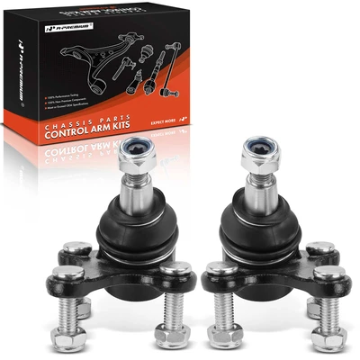 2 Pcs Front Lower Ball Joints