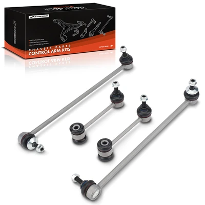 4 Pcs Front & Rear Suspension Stabilizer Bar Link Kit