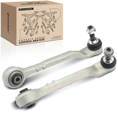2 Pcs Front Lower Rearward Control Arm with Ball Joint Assembly
