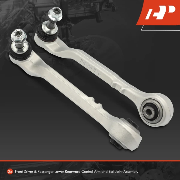 2-Pc Control Arm and Ball Joint Kit, Front Lower Rearward with Ball Joint A-Premium APCA6349