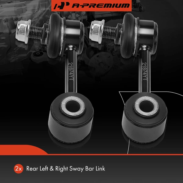 Sway Bar Link, Rear Driver & Passenger, A-Premium APCA7288