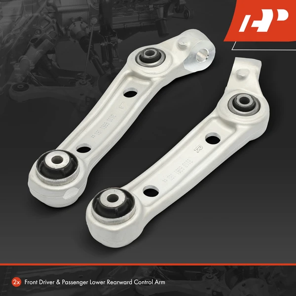 2-Pc Control Arm, Front Lower Rearward A-Premium APCA6243