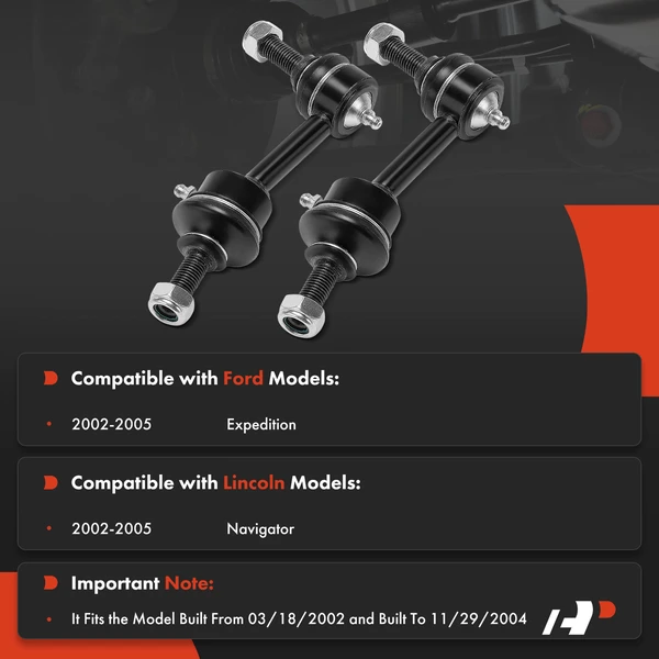 Sway Bar Link Rear Driver & Passenger A-Premium APCA8268