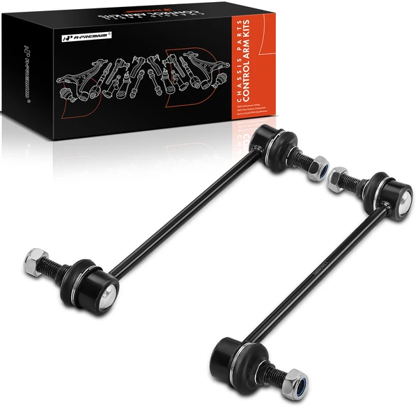 Sway Bar Link, Front Side, A-Premium APCA4784