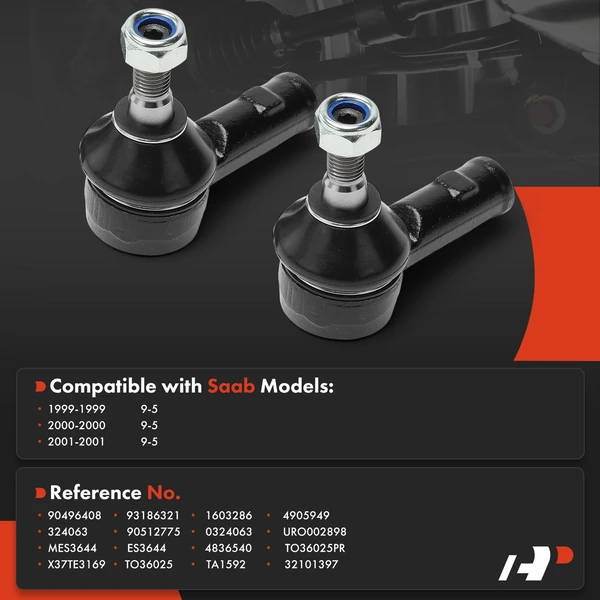 Tie Rod End Front Driver & Passenger Outer A-Premium APCA9021