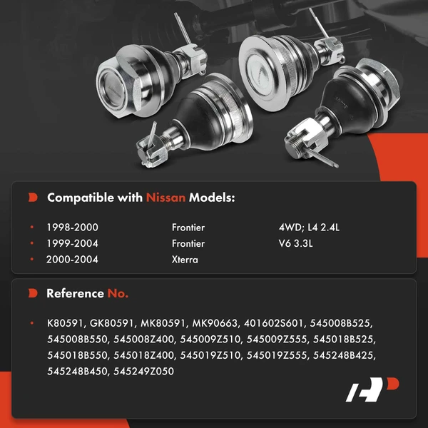 Ball Joint Kit Front Side A-Premium APCA7634