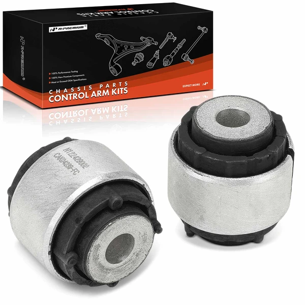 2-Pc Trailing Arm Bushing, Rear Side A-Premium APCA9956