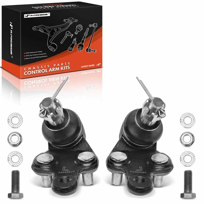 2 Pcs Front Lower Ball Joint Kit