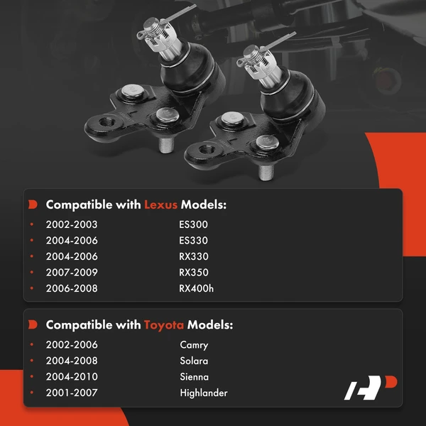 Ball Joint Front Driver & Passenger Lower A-Premium APCA8266