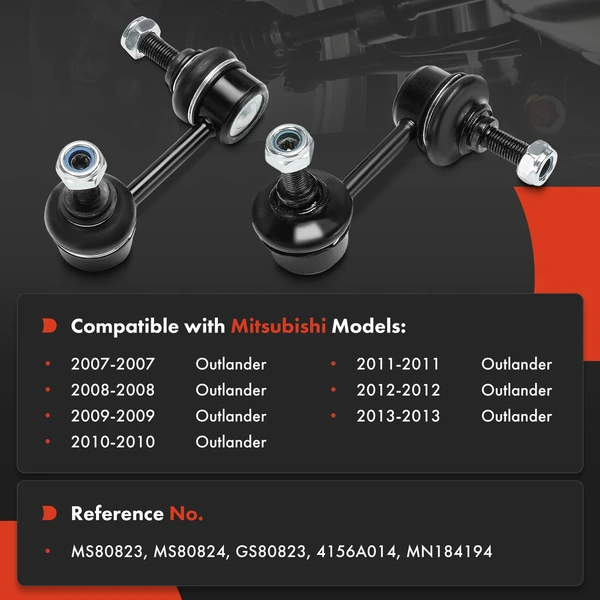 Sway Bar Link Rear Driver & Passenger A-Premium APCA7638