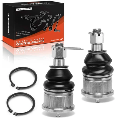 2 Pcs Front Lower Suspension Ball Joint Kit