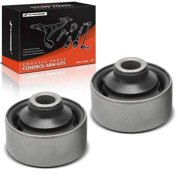 2007-2012 Dodge Caliber 2-Pc Control Arm Bushing, Front Lower Rearward A-Premium APCA9037