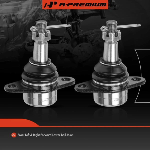 2 Pcs Front Lower Forward Ball Joint for BMW E83 X3 2007-2010 L6 3.0L