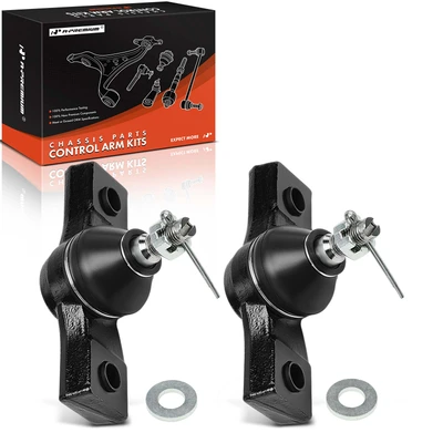 2 Pcs Front Lower Suspension Ball Joint