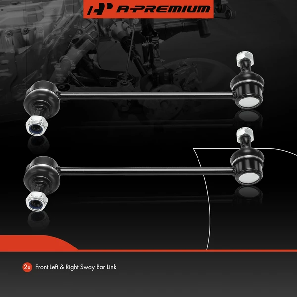 Sway Bar Link, Front Side, A-Premium APCA6883