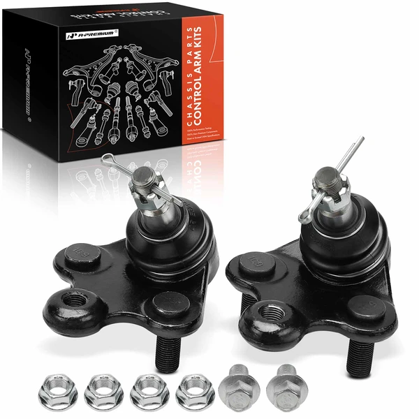 2 Pcs Front Lower Ball Joint for Acura ILX Honda Civic 2012-2015