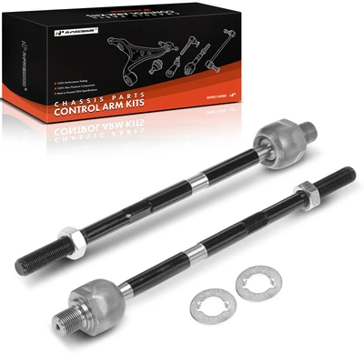 2 Pcs Front Inner Steering Tie Rod End