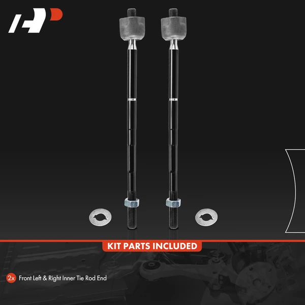 2 Pcs Front Inner Tie Rod End for Buick Encore Chevy Trax 2013-2022 Sonic