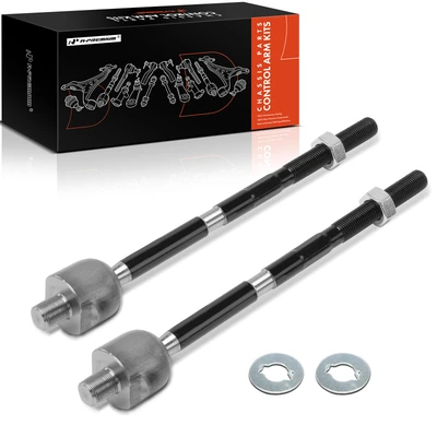 2 Pcs Front Inner Steering Tie Rod End