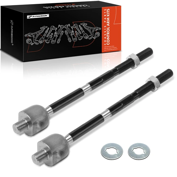 2 Pcs Front Inner Steering Tie Rod End for Honda CRV 2012-2016